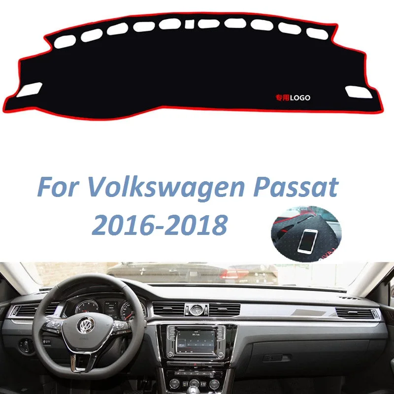 

For Volkswagen Passat 2016 2017 2018 Left Right Hand Drive NonSlip Dashboard Cover Mat Instrument Carpet Car Accessories