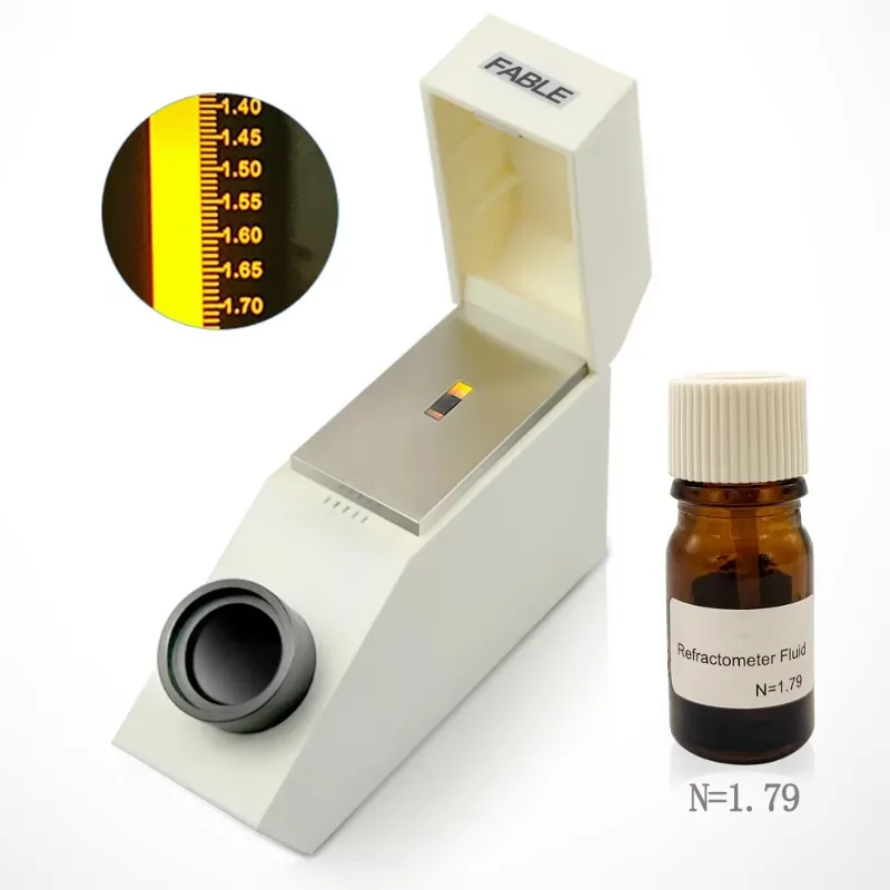 Professional Gemological Instrument Measuring Refractive Index Gemstone Refractometer With More Accuracy Of 0.002