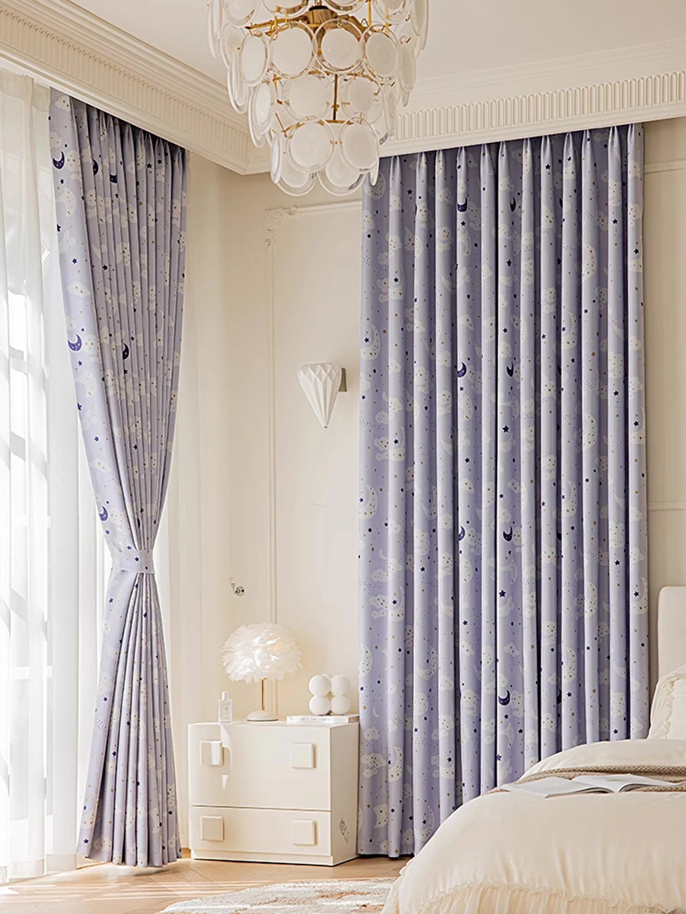 Stylish Cartoon-Print Blackout - огляд і ціна Baby Nursery Blackout Curtains