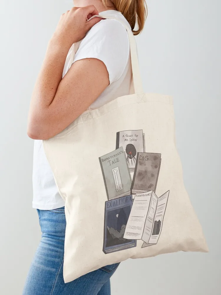 

The Magnus Archives Leitners Tote Bag Gift bags shopping trolley bag Canvas shoulder bag Canvas