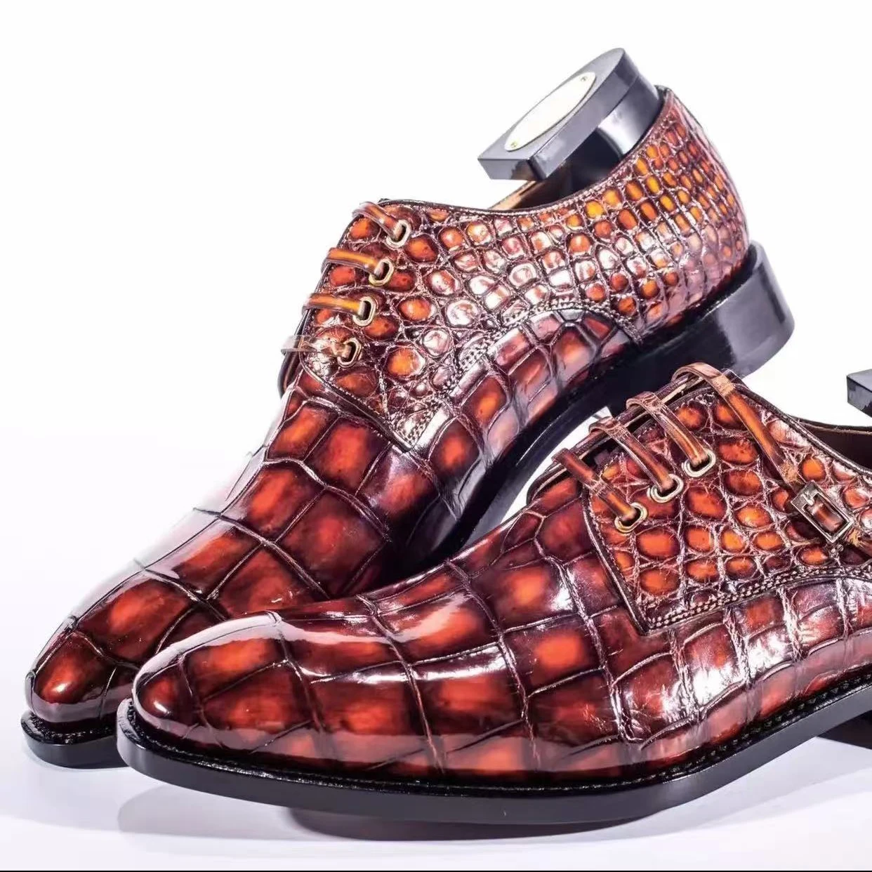 yingshang new men formal shoes male cocodile shoes wedding office business shoes