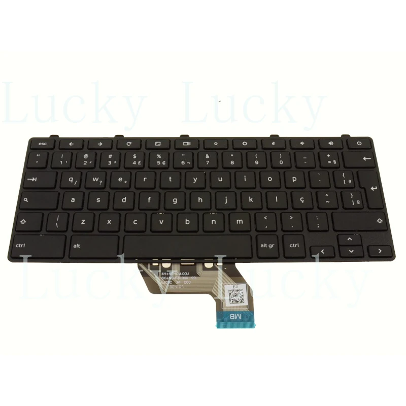 f FOR DELL Chromebook 13 3300 3310 3380 Laptop Keyboard