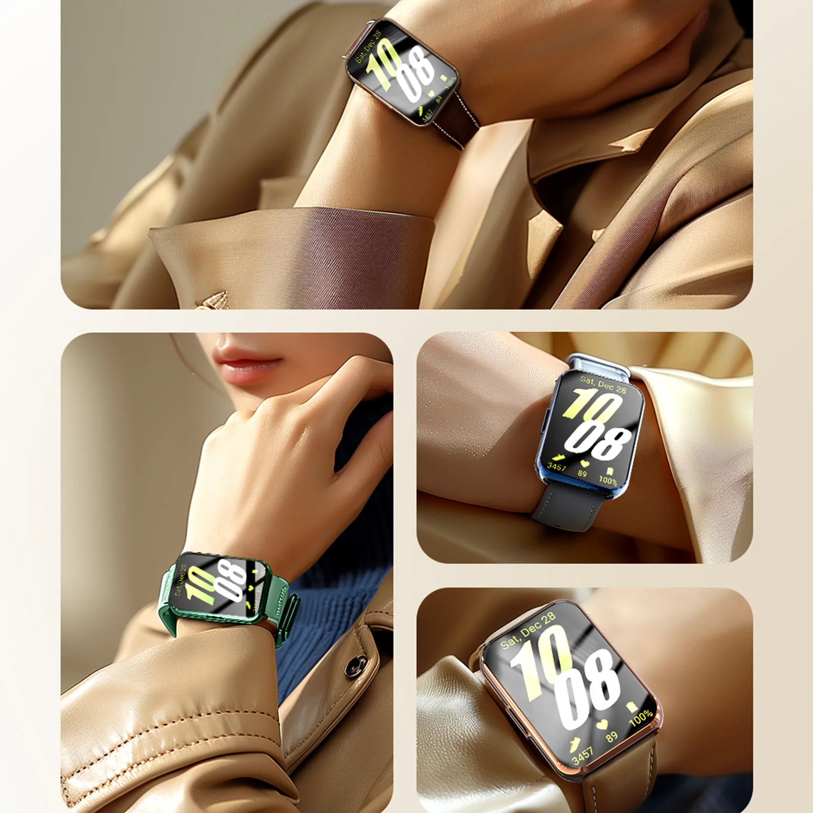 Case for Samsung Galaxy Fit 3 Accessories 2024 All-around soft tpu Screen Protective Bumper for Samsung galaxy fit3 fit 3 cover