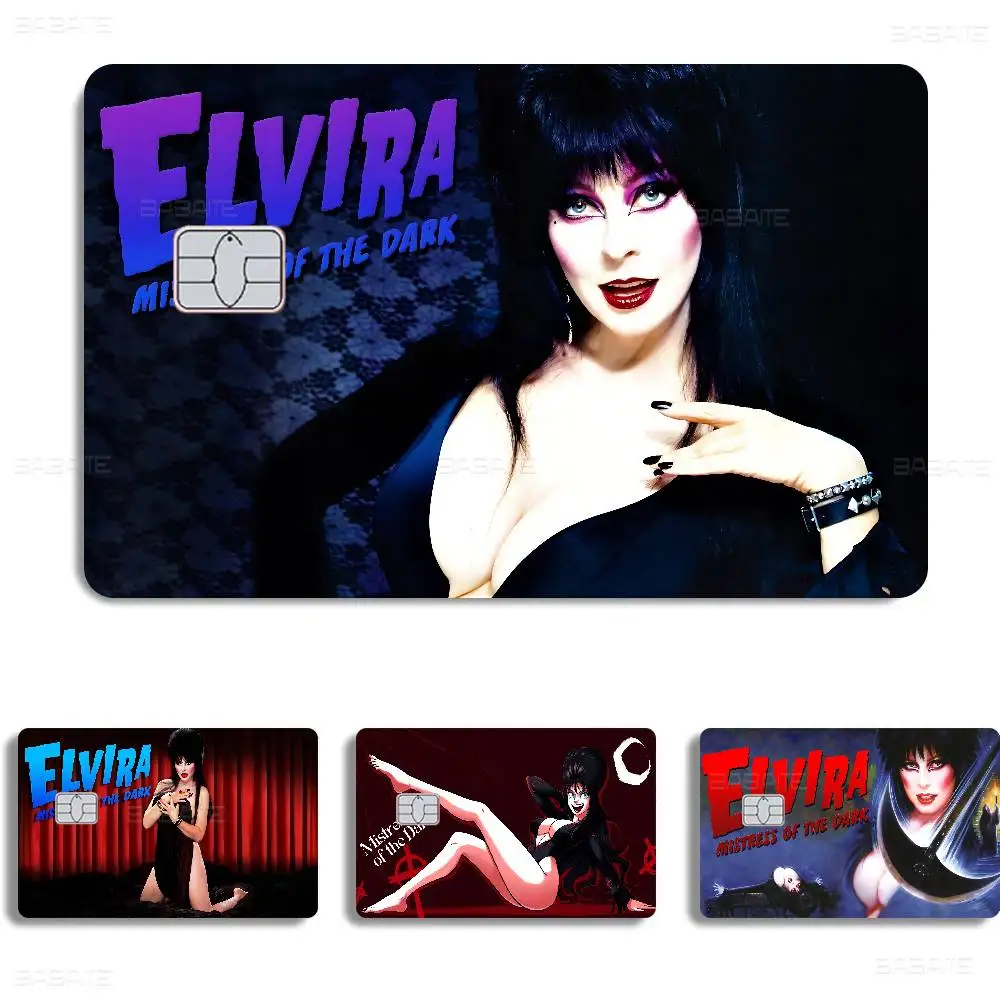 Film E-Elvira M-Mistress Of The D-Dark Anmie Sticker Film Skin Cover for Credit Card Debit Bank Card Front