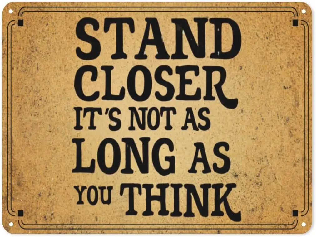 Metal Tin Retro Sig…