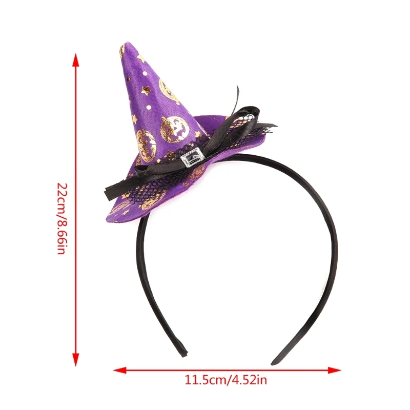 Cosplay Costume Hairhoop Halloween Wizard Headband Child Fashion Accessory DropShipping