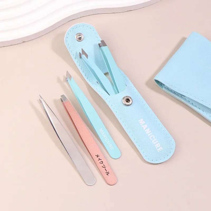 مجموعة ملاقط احترافية مكونة من 2/4 قطعة مثالية لشظية إزالة شعر الحاجب بدون جهد للغاية ومريحة للإزالة #4