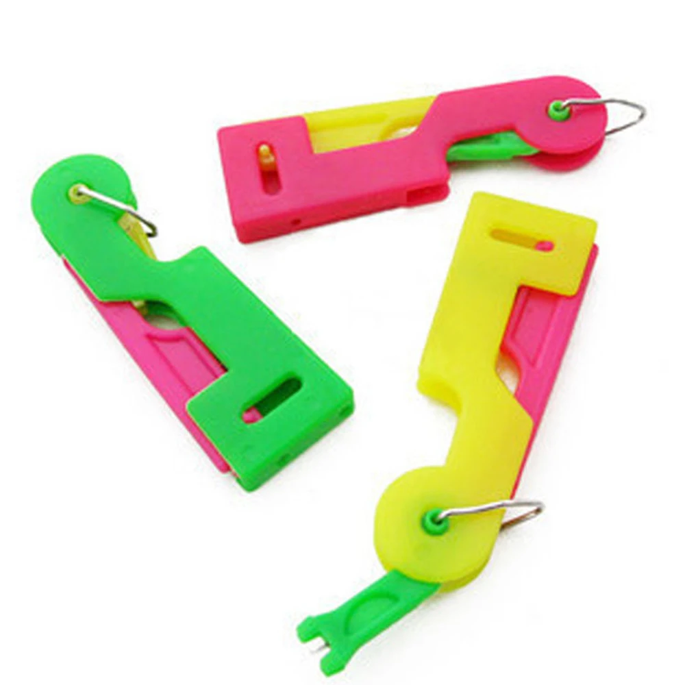 1/3Pcs High Quality Automatic Sewing Needle Threader Simple Hand Tools Needle Thread Tools Handle Sewing Accessories Gadget