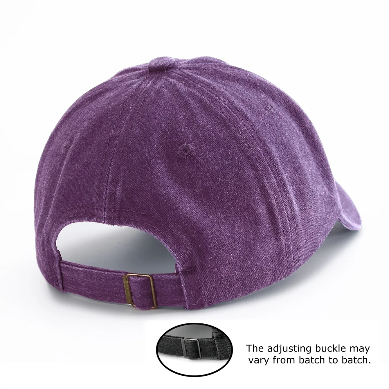 1pc PerIMPFCT Print Washed Baseball Cap for Adults,  Minimalist Retro Style Casual Soft Adjustable Dad Hat, Perfect As Gift