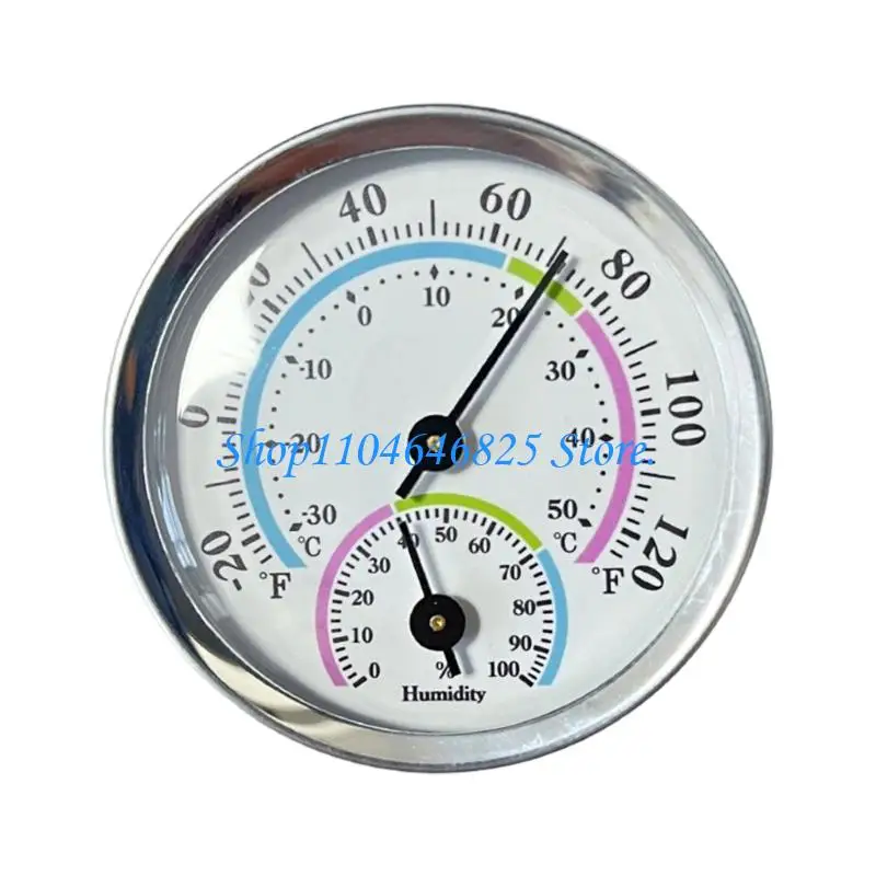 Small Hygrometer Thermometers With Clear Display Humidness Temperature Gauge