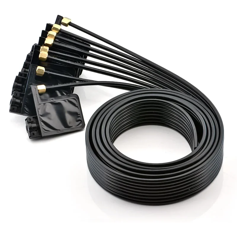 1.5 Meters 6 small UV Ink damper filtering Damper with 6 Line Pipe For Epson R330 R290 T50 L800 UV Ink Damper for Ink Filtering