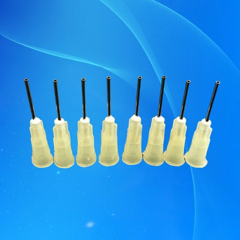 

100 игл для дозирования с тупым наконечником 19G (1/2 дюйма) | Нестерильная, оптовая упаковка для промышленного использования.