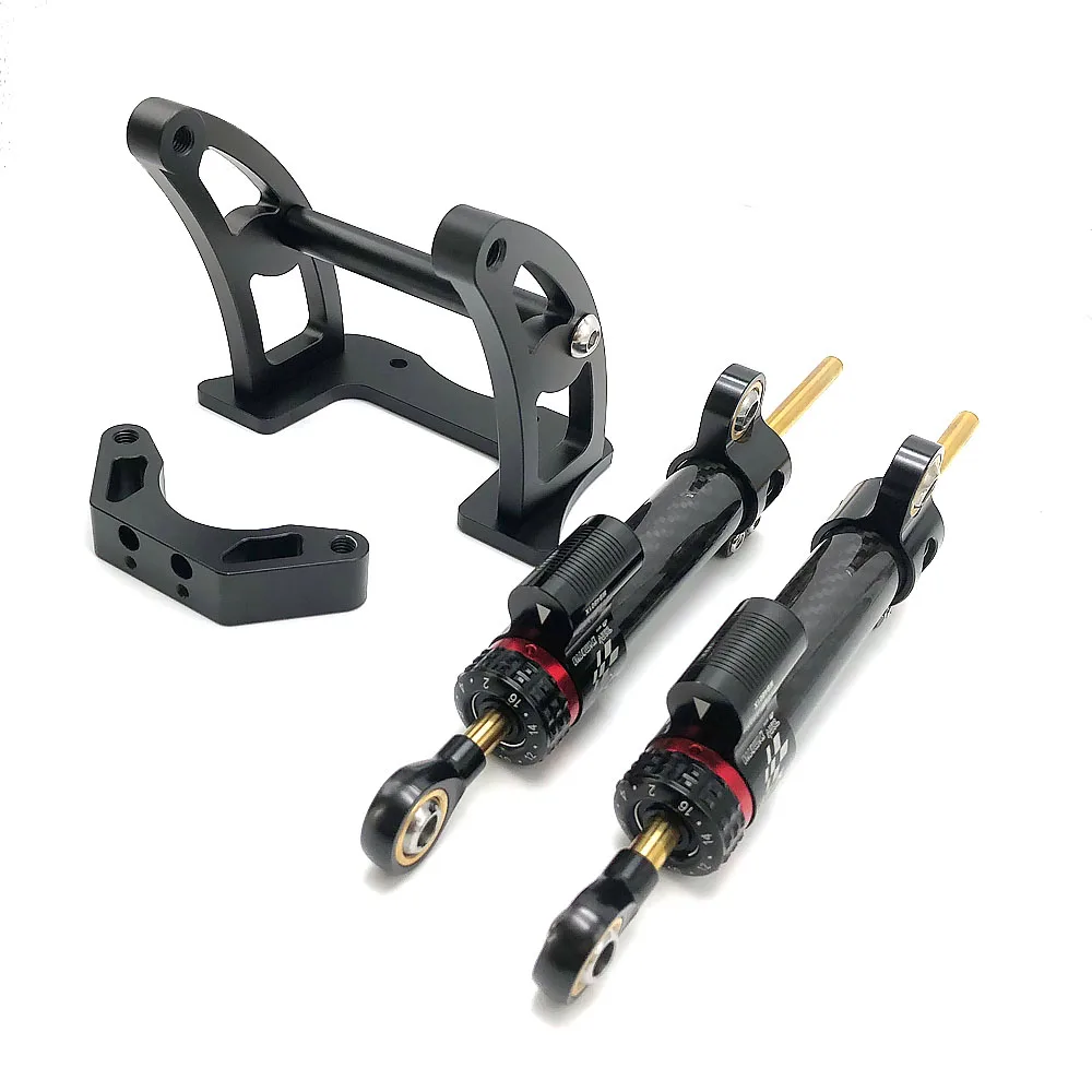 Voor Dualtron Victor Luxe Thunder Ii Scooter Demper Assemblage Anti-Vibratie 2 Stuks Dual Directionele Stuurdemper Kit