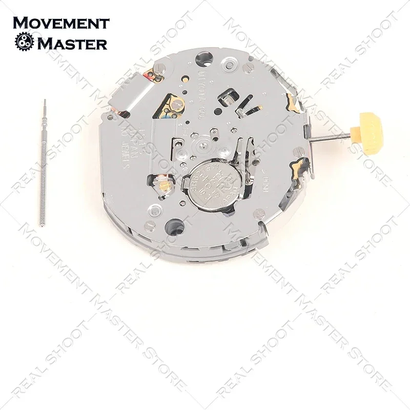 MIYOTA JS15 Movement Date At 3 6 Hands 6/9/12 Small Second Quartz Movement Japan New Original Watch Movement Accessories