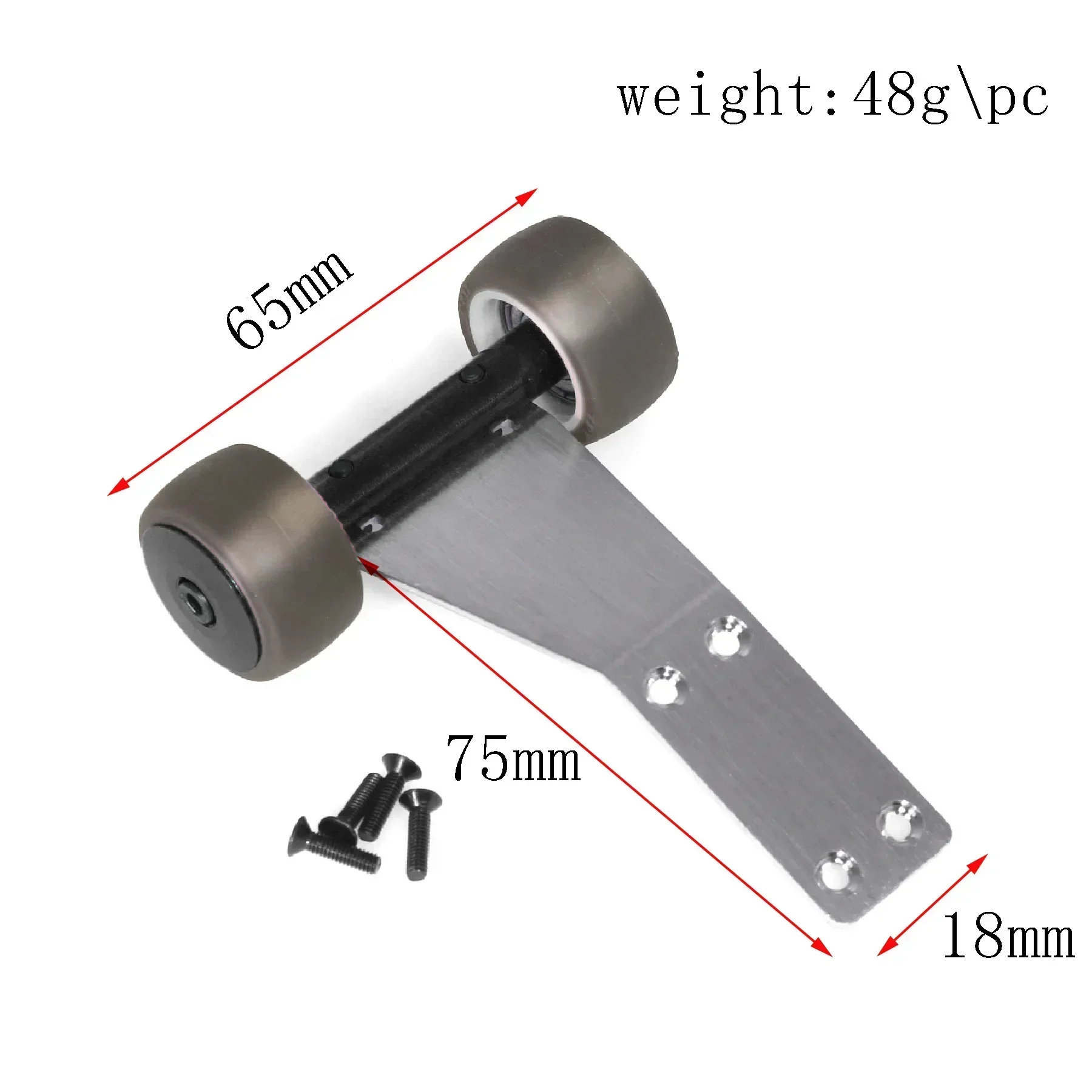Metal Wheelie Bar for Arrma 1/18 Granite Grom Typhon Grom RC Car Upgrade