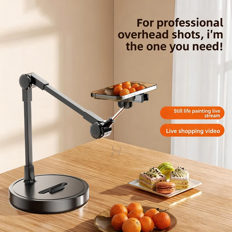 

Tablet desktop stand, phone bedside lazy stand, suitable for Switch, universal desktop swing arm, dorm live streaming gadget