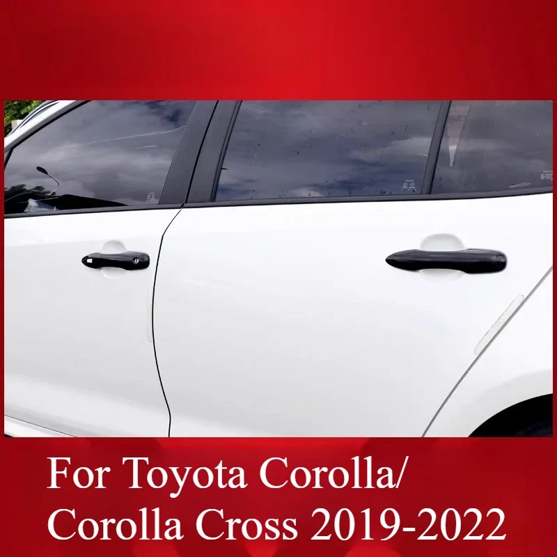 

For Toyota Corolla/Corolla Cross Handle Door Handle Modified Trim Sticker Protective Accessory Automobiles Interior Accessories