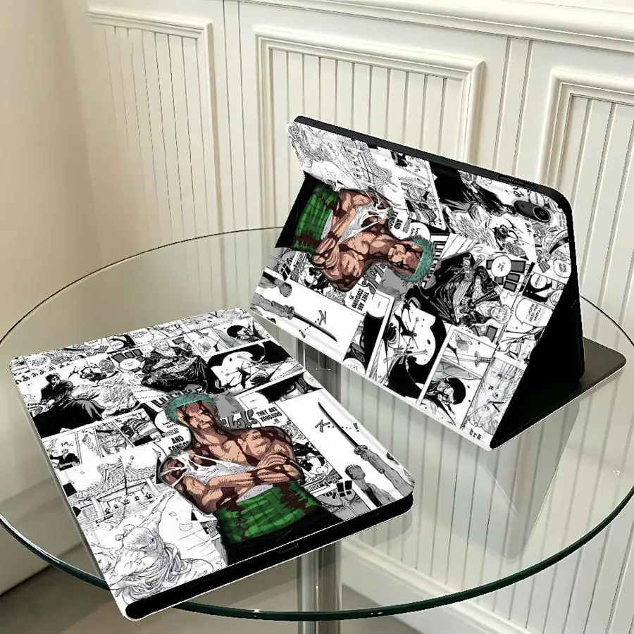 Ones Pieces Comics Case for Xiaomi Pad 6s Pro 7 Ultra Redmi Pad SE K Pad 8.8 9.7 12.4 Inch Pad 5 6 7 8 Pro with Pencil Slot