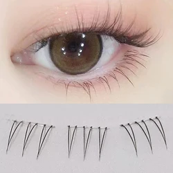 Cluster Under False Eyelashes Eye Makeup Individual Segment Grafting Fake Lashes DIY Natural Clusters Lower Eyelashes Extension