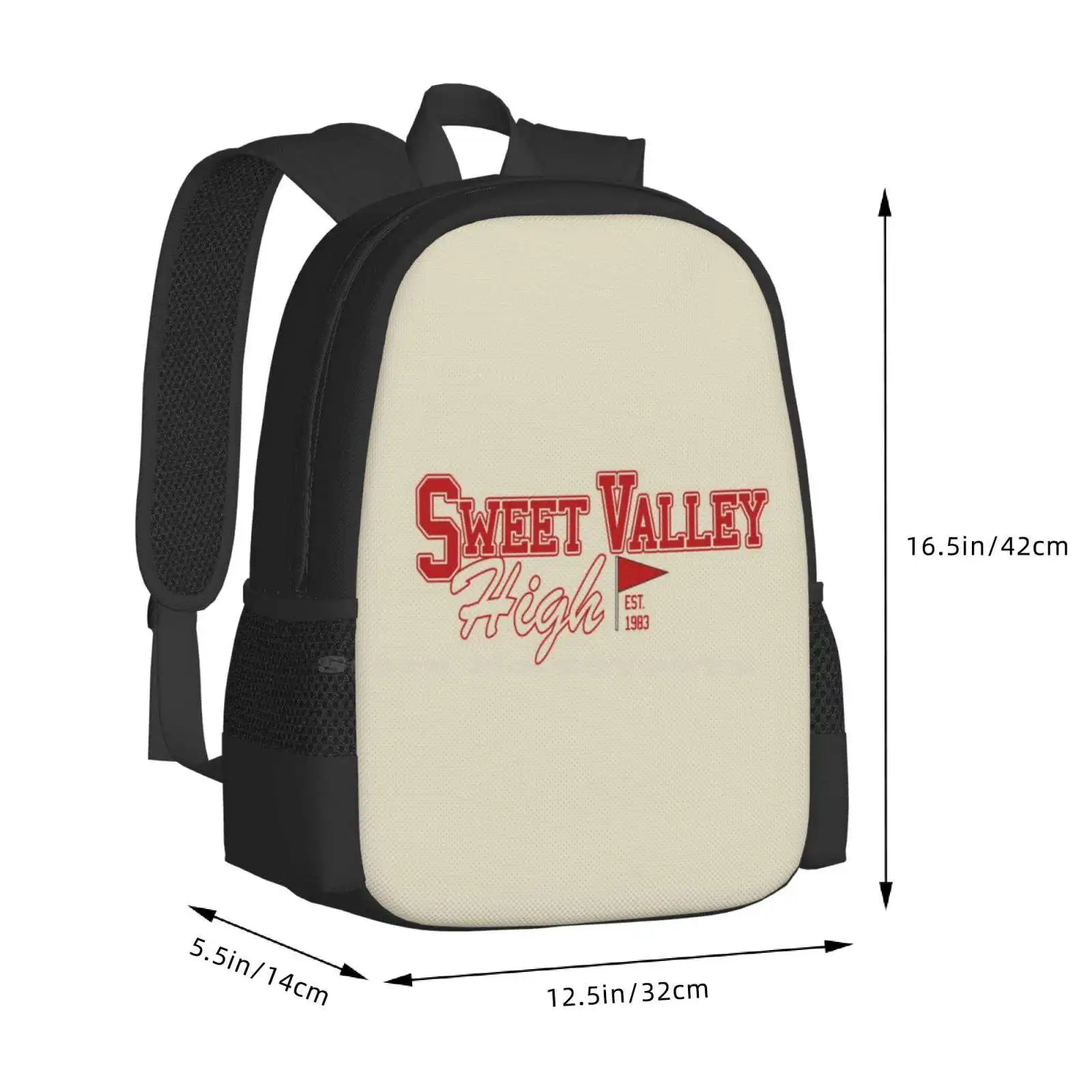 Mochila Escolar Sweet Valley High, Adolescente estudante universitário, Pattern Design Bags, Twins Books, Elizabeth, Wakefield