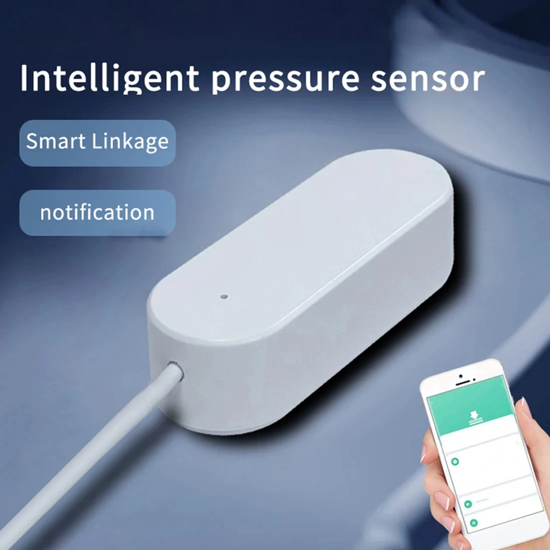 WKD-SS07 Tuya Zigbee2MQTT Multifunctional Pressure Sensor Flexible Thin Film Smart Life Linkage Detection Strip for Home