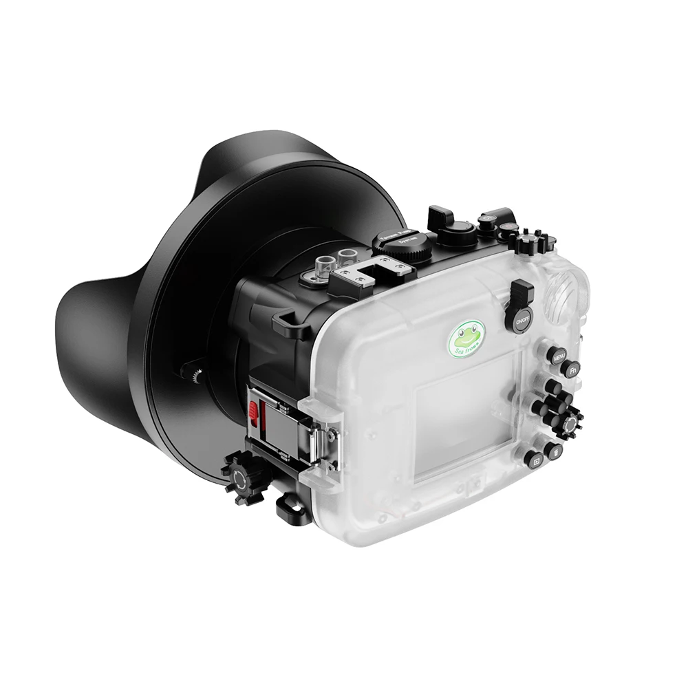 Seafrogs ダイビングカメラハウジングソニー ZV-E10 防水カメラケース