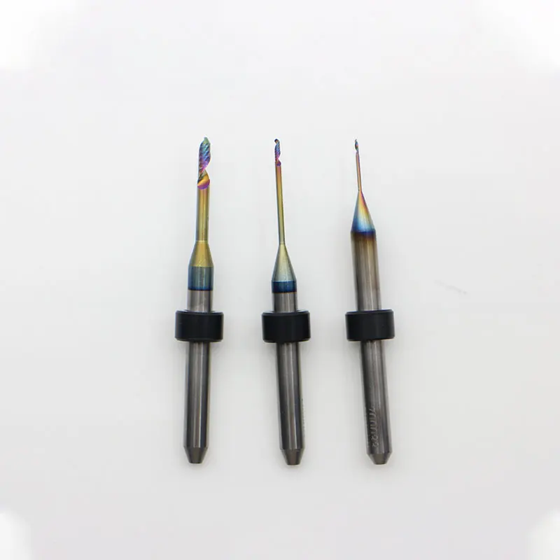 

Milling Burs D4 Single edged for PMMA Wax Resin Shank Diameter Drill 2.0/1.0/0.6mm materials for XTCERA/Roland/Ideal Mill /UP3D