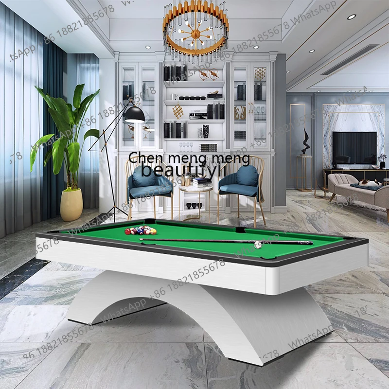 

X Pool table Indoor standard, household, nine-ball black 8 case, billiard table, soldier-pong two-in-one