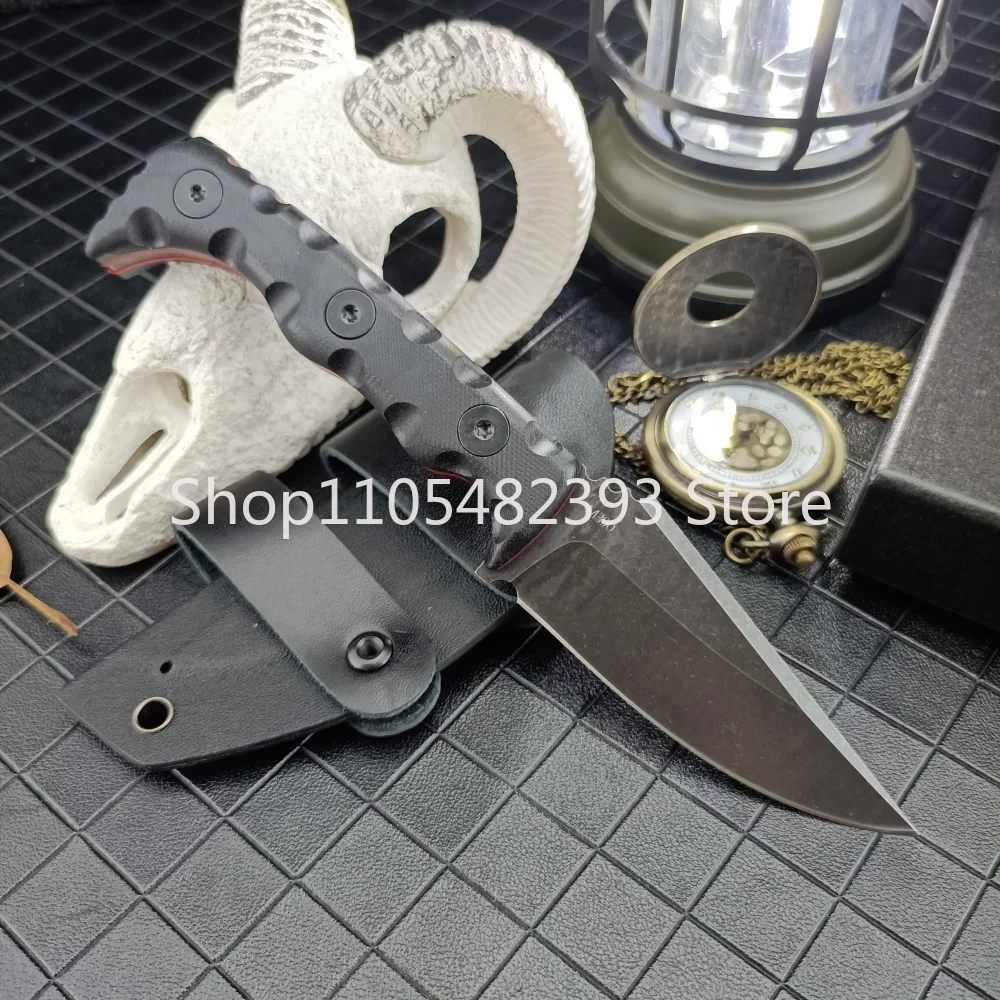 

High-hardness Rescue Adventure Travel Tools EDC Lightweight TKELL - 003 Straight Knife Grilling Fishing Camping Essential Gear