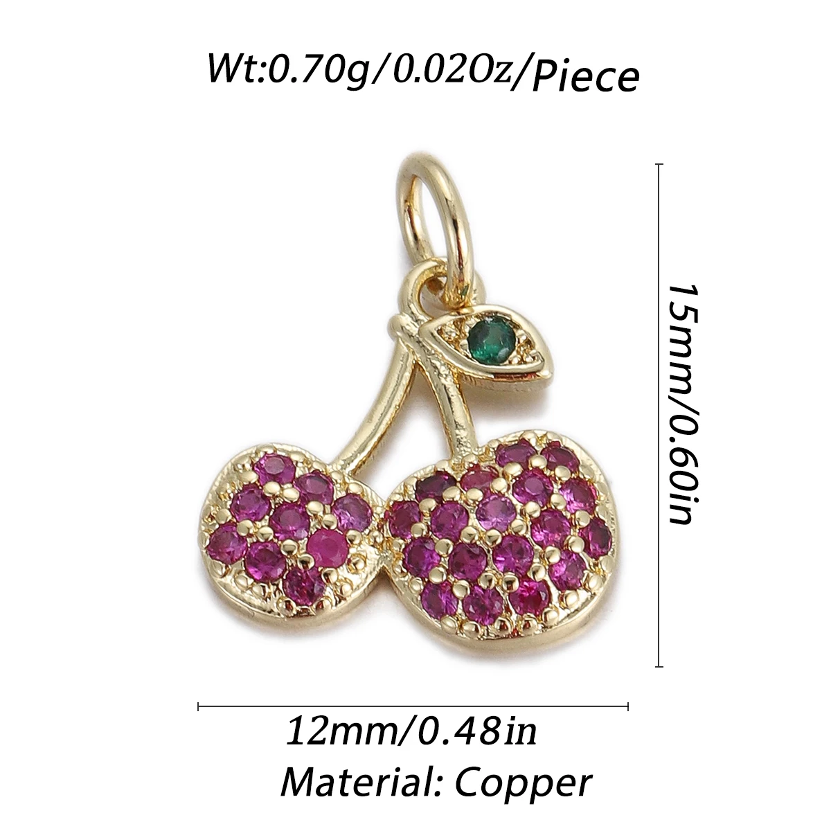 Mixed Style Rhinestone Animal Heart Cross Charm Pendant Classic Evil Eye Gold Plated Jewelry Making Accessories Supplies