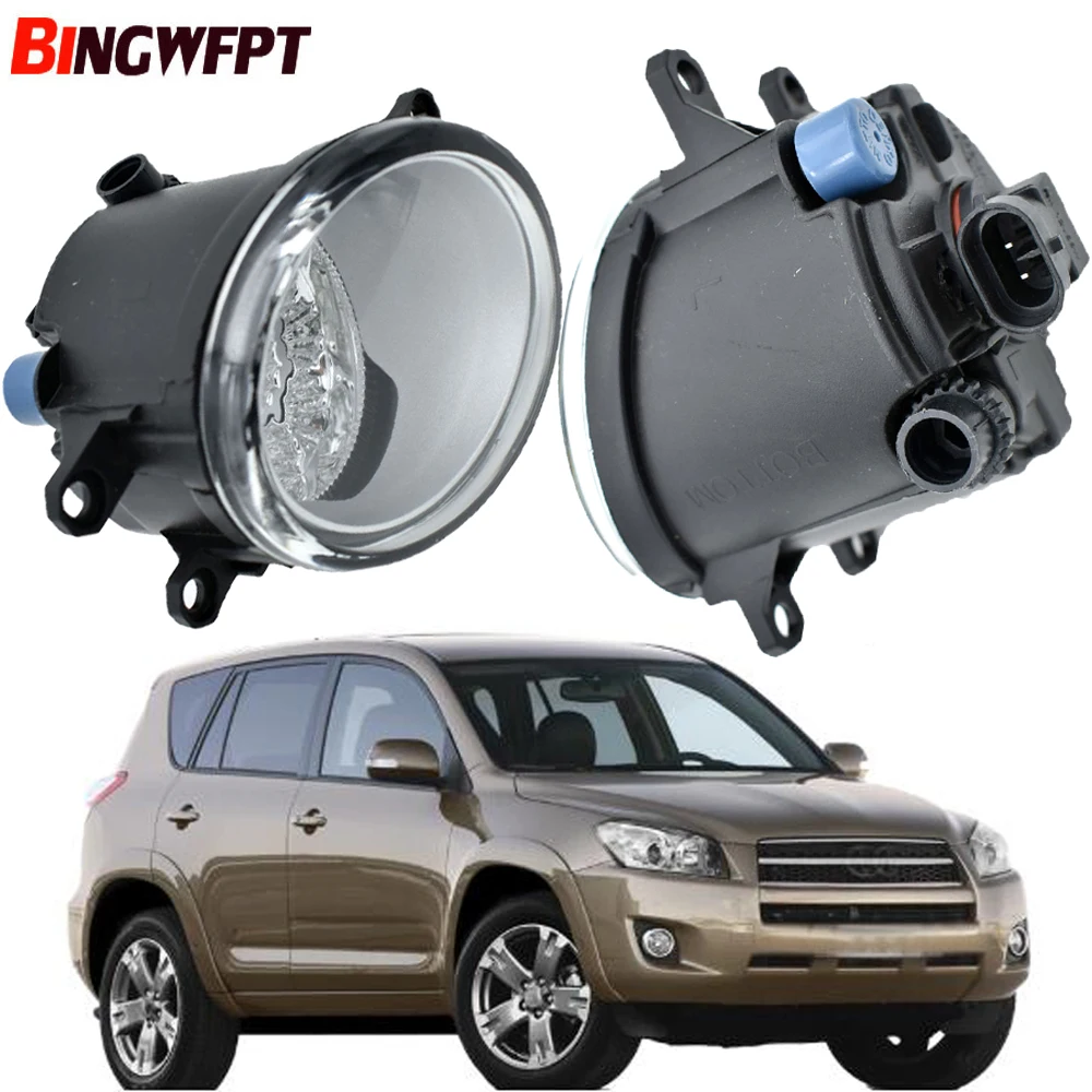 1pair (Left + right) Car styling LED fog lights Halogen lamps For Toyota RAV4 RAV 4 2006 2007 2008 2009 2010 2011 2012