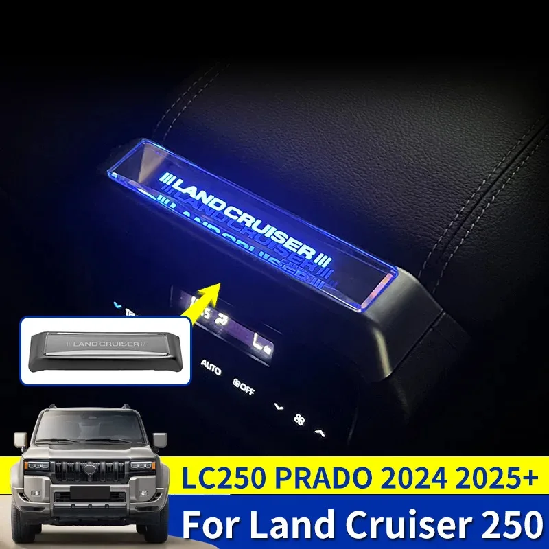 

for24-25 New Toyota Prado Rear Air Conditioner Ambient Light - Land Cruiser LC250 Armrest Ambient Light Modification Accessories