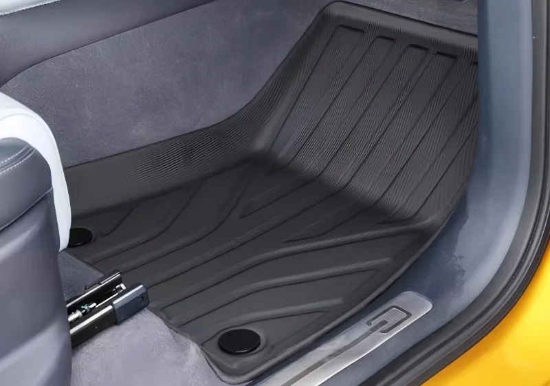 Auto Double-layer with Plush Blanket Pad Fit for BYD Leopard 5 Modified Car All-inclusive TPE Foot Mat Interior Upgrade Parts