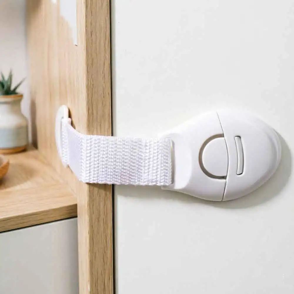 vvocci Security Protector 10pcs Door Lock Baby Proof Child Safety Cabinet LockDrawerCabinet Lock Plastic Protection Kids Safety