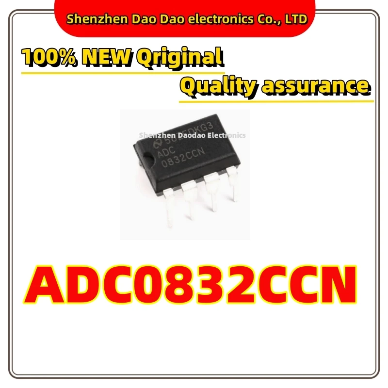 

5Pcs ADC0832CCN DIP-8 Analog to digital converter IC chip new original