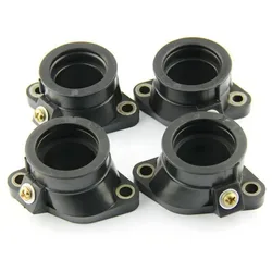 4pcs Carburetor intake manifold dust cover joint  For Yamaha FZR250 FZR250R 1989, 1990, 1991, 1992, 1993, 1994