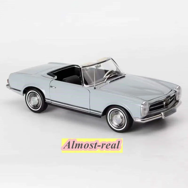 

NOREV 1/18 For Mercedes-Benz 230SL Model Car Diecast Metal Toys Boys Birthday Gifts Hobby Display Collection Ornaments Gray