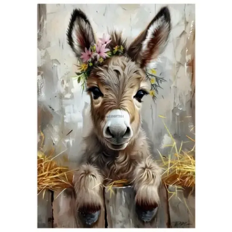 

Modern donkey print blanket, soft and cozy blanket, versatile for all seasons