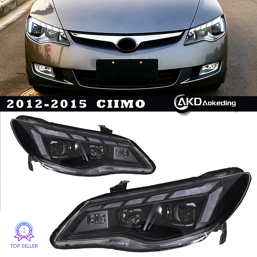

Head Light For Honda CIIMO 2012-2015 Автомобильные Товары Head Lamp Hella 12V Led Lights Car Accessories CIIMO