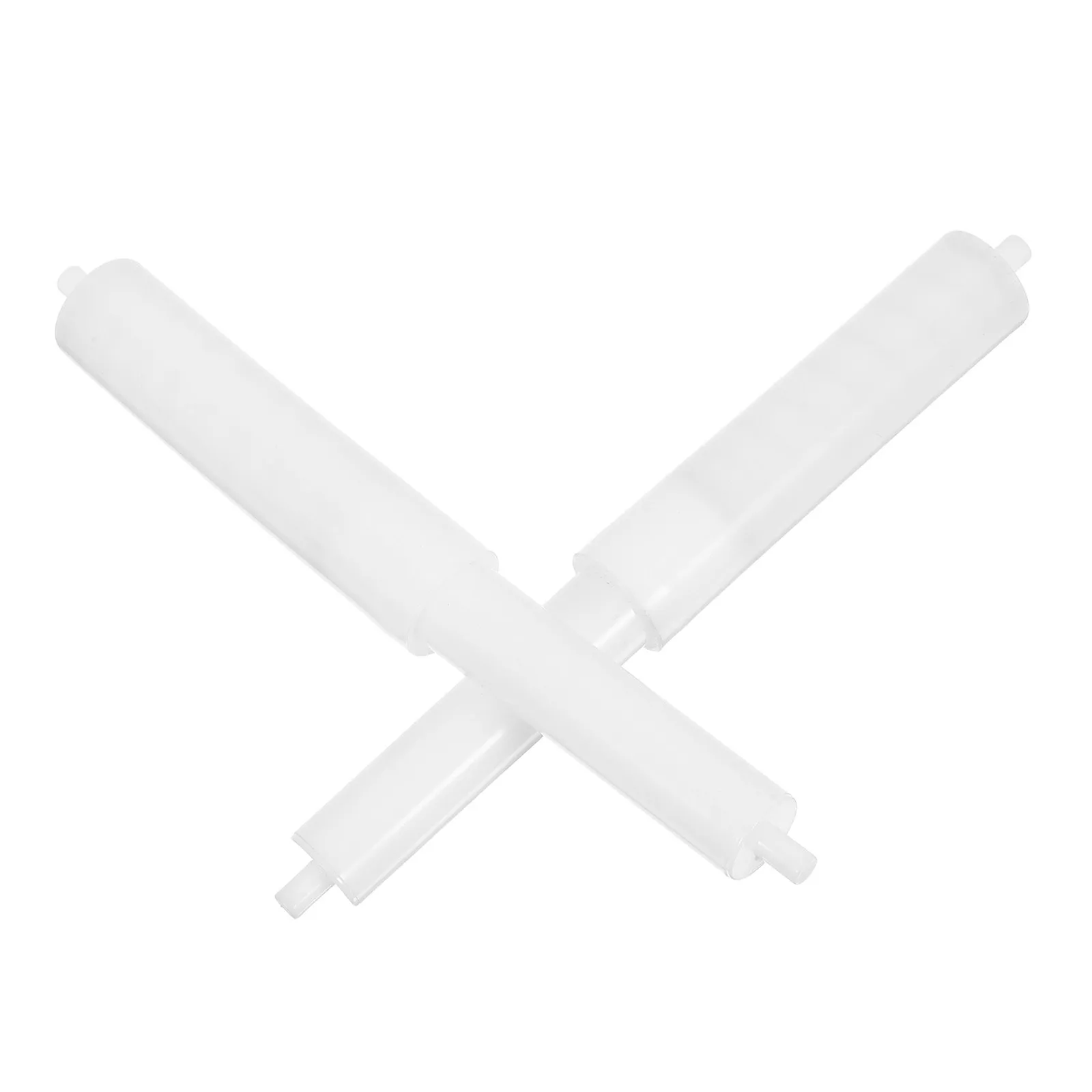 2Pcs Spring Loaded Toilet Paper Holder Replacement Rod Retractable Plastic Roller Spindle Easy Install Bathroom Accessory Tissue