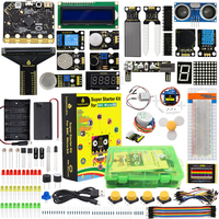 Keyestudio Microbit V2 Super Starter Kit+43 Projects For Micro:bit Starter Learning Kit Kids STEM Programming DIY Electronic Kit