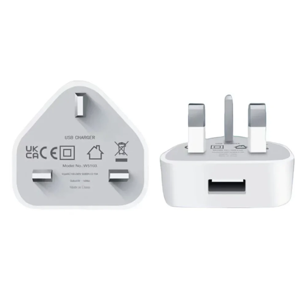 2in1 USB UK Plug 3 Pin Wall Charger Adapter With USB Ports Charging For Xiaomi Redmi Samsung VIVO Charger Converter Accessories view 5