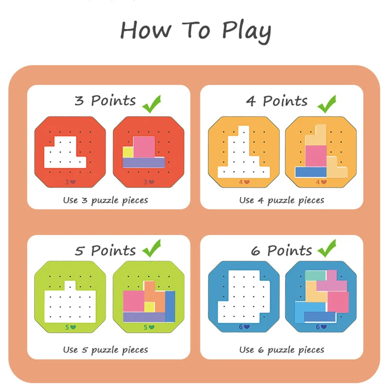 3d criativo desktop jogo de quebra-cabeça tangram matemática brinquedos blocos de construção placa cor forma jogo para crianças presentes educativos