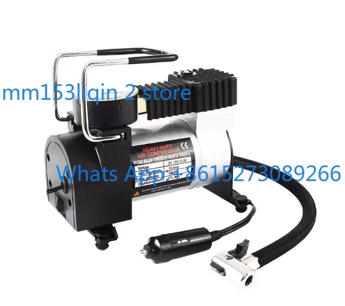 

High Power Single Cylinder Air Pump 12V Portable Car Air Pump Electric Vehicle Tire Pump Inflator