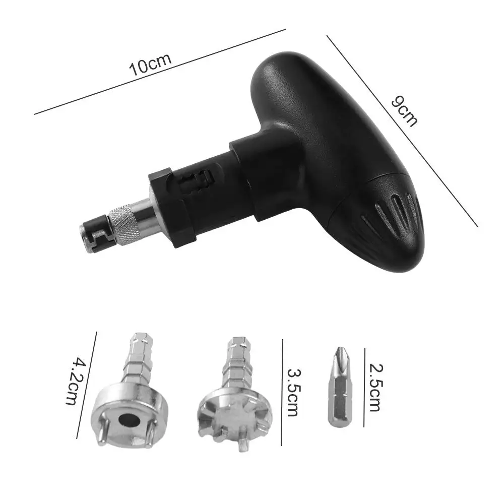 

Twist Nail 3 in 1 Golf Cleats Golf Shoes Pin Puller Golf Spike Wrench Shoe Spikes Replacement Tool Golf Nails Puller