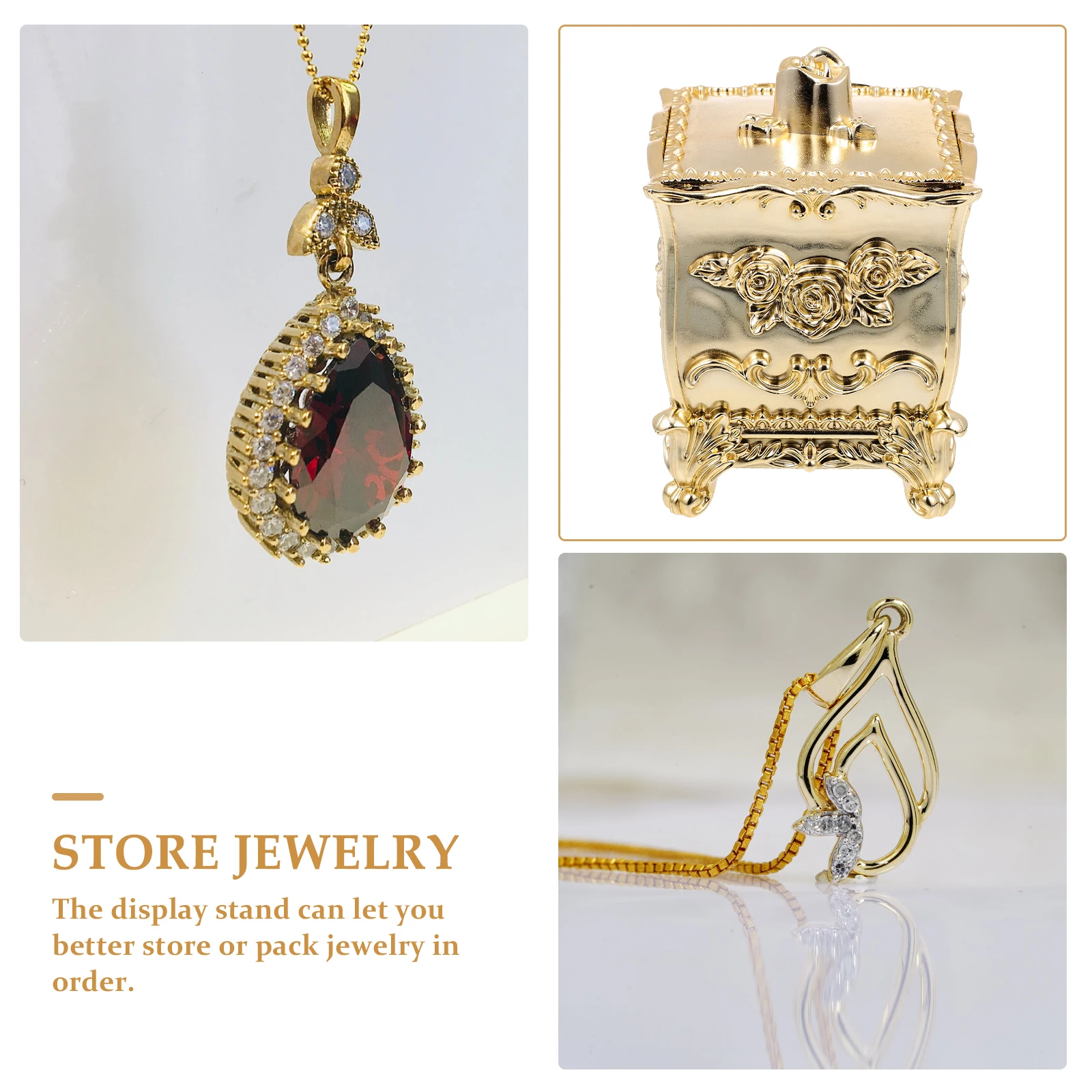 

Cotton Pads Carved Box Little Storage Boxes for Flower Sponge Holder Decorative with Lids Container