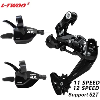 LTWOO MTB 자전거 11/12 속도 시프터 세트, 시프터 트리거 리어 드레일러 키트, XT SLX K7 M5100 M9100 용, 최대 52T 카세트, 1*11V, 1*12V