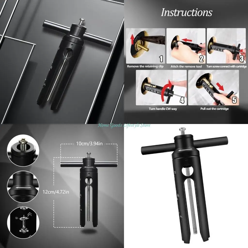 

E74E Удобные в использовании съемники сердечников клапанов для домашних и профессиональных сантехнических задач