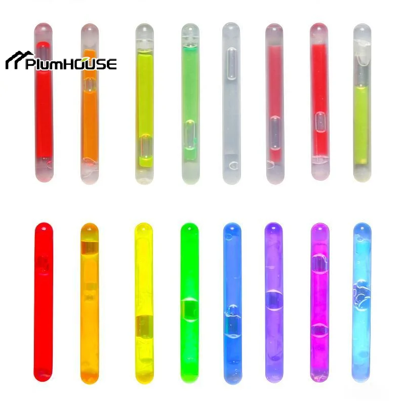 Random 10Pcs Multicolor Mini Glow Sticks Long Lasting Bright Glow Safe Non Toxic Perfect For Parties Halloween Camping Events