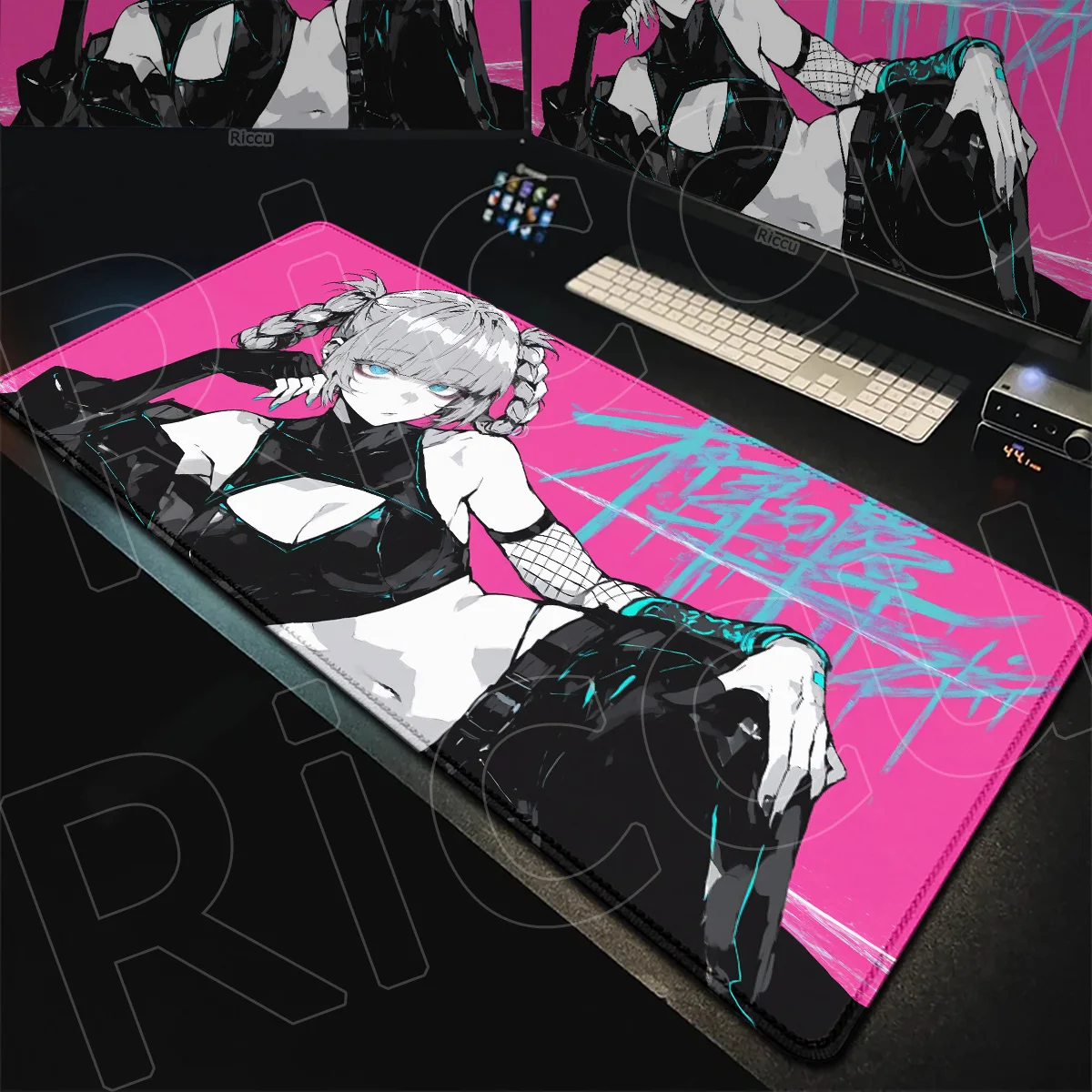 XXL Manga Laptop Keyboard Mat PC Rubber Accessories Anime Call of the Night Mousepad Kawaii Nanakusa Nazuna Large Desktop Carpet